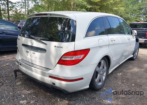 2011 Mercedes-Benz R 350 4Matic from USA, damaged, VIN 4JGCB6FE5BA116493